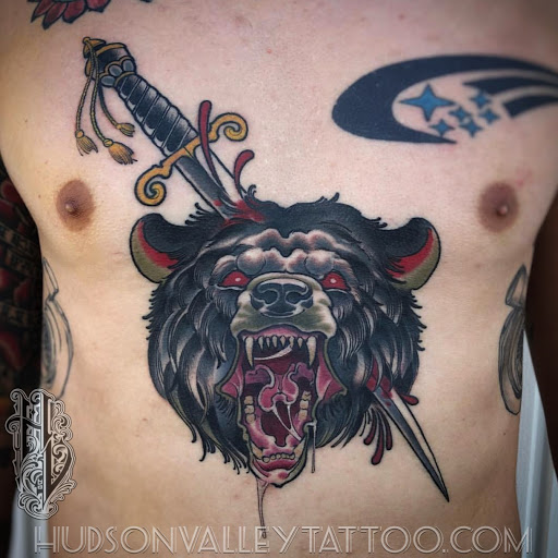 Explore tribal tattoo cover up ideas, creative tattoo ideas in Wappingers Falls, available at Hudson Valley Tattoo Company