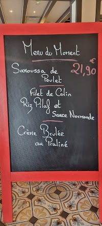 Restaurant français Le Relais Limousin à Limoges (le menu)