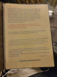 Crêperie L'Her du Temps à Noirmoutier-en-l'Île (le menu)