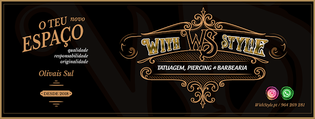 WithStyle - Tattoo, Piercings & Barbearia