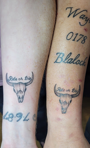 Explore evil clown tattoo ideas, creative tattoo ideas in Meridian, available at SK-Tattoo1