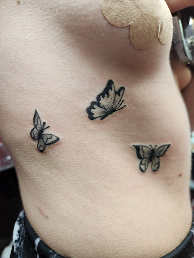 Explore girl foot tattoo ideas, creative tattoo ideas in Inverness, available at The Perfect Spot Tattoos