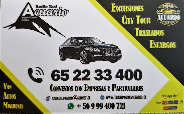 Opiniones de ACUARIO Taxi & Rent a Car en Puerto Montt - Servicio de taxis