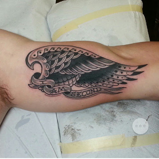 Explore cool female tattoo ideas, creative tattoo ideas in Temple, available at Lucky In Love Tattoo