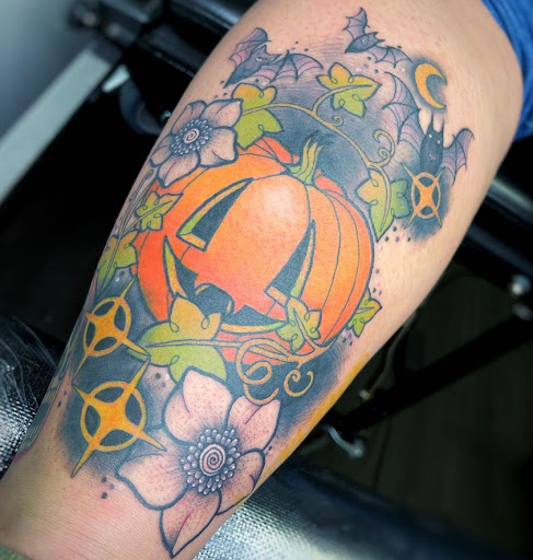 Explore men chest tattoo ideas, creative tattoo ideas in Findlay, available at Black Sheep Tattoo