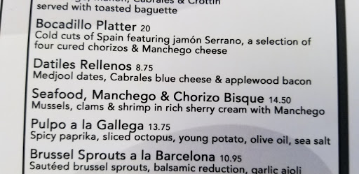 Spanish Restaurant «Cafe Sevilla of San Diego», reviews and photos, 353 Fifth Ave, San Diego, CA 92101, USA