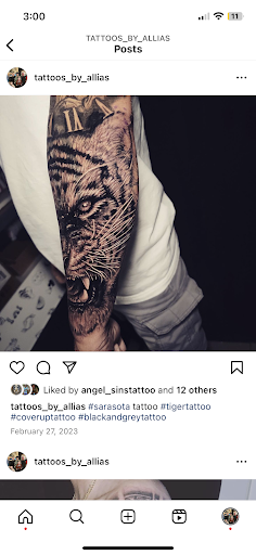 Explore hammerhead shark tattoo ideas, creative tattoo ideas in Sarasota, available at SEVEN SINS Tattoo Studio