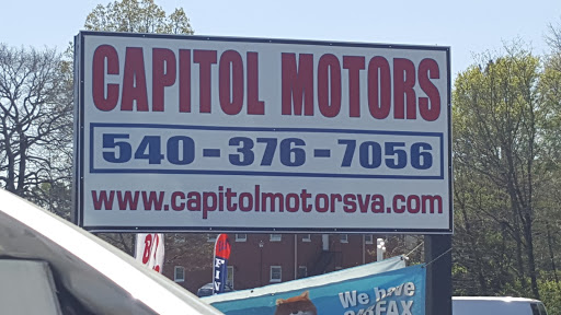 Used Car Dealer «Capitol Motors, LLC», reviews and photos, 8608 Jefferson Davis Hwy, Fredericksburg, VA 22407, USA