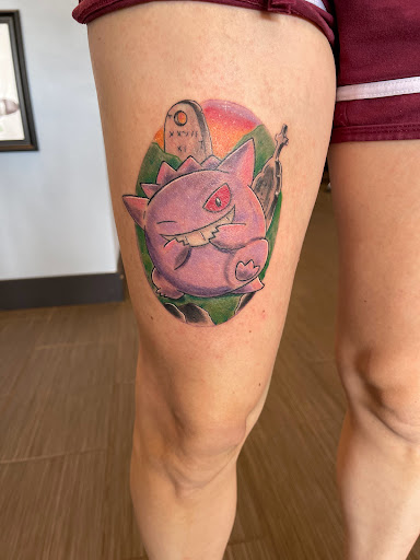 Explore beach tattoo ideas small, creative tattoo ideas in Palm Harbor, available at Angry Owl Tattoo and Piercing