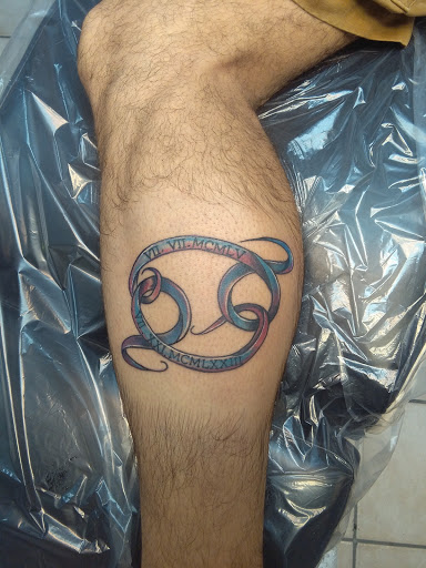 Explore death date tattoo ideas, creative tattoo ideas in Bradenton, available at Memory Lane Tattoo Co.