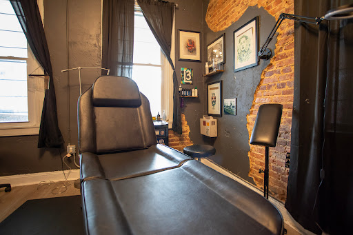 Explore white tattoo ideas, creative tattoo ideas in Towson, available at Layer 3 Collective