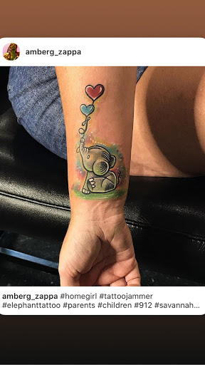 Explore cover up tattoo ideas male arm, creative tattoo ideas in Savannah, available at Tramp Art Studios