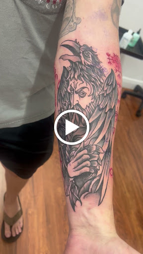 Explore number 23 tattoo ideas, creative tattoo ideas in Cocoa, available at Rorschach Tattoo Shop and Piercing Studio