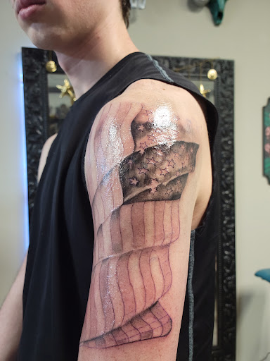 Explore batman tattoo ideas, creative tattoo ideas in Milton, available at Not A Cool Tattoo