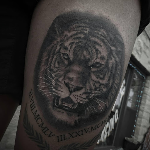 Explore small mushroom tattoo ideas, creative tattoo ideas in Lake Villa, available at Eternal Tiger Tattoo