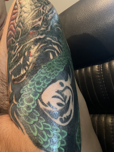 Explore half arm tattoo ideas, creative tattoo ideas in Owosso, available at Twisted ink tattoo