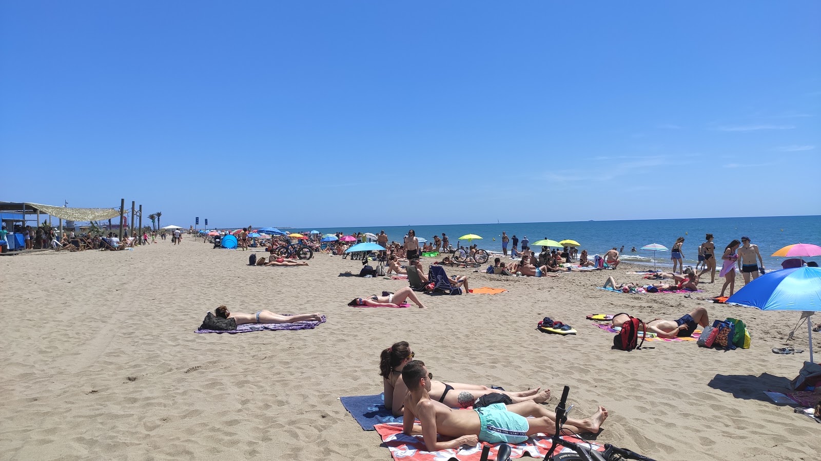 Photo de Platja del Prat situé dans une zone naturelle