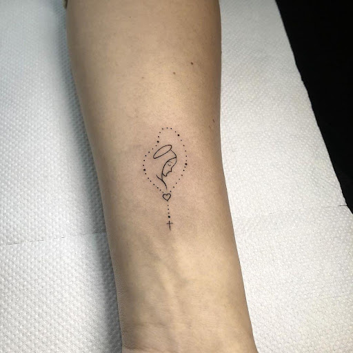 Explore mom and daughter tattoos ideas, creative tattoo ideas in Kissimmee, available at Fallen Sparrow Tattoo Co