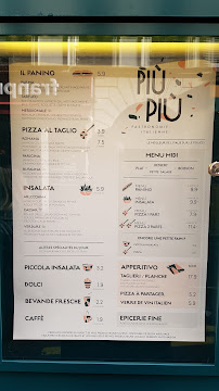 Più Più - Godot de Mauroy à Paris menu