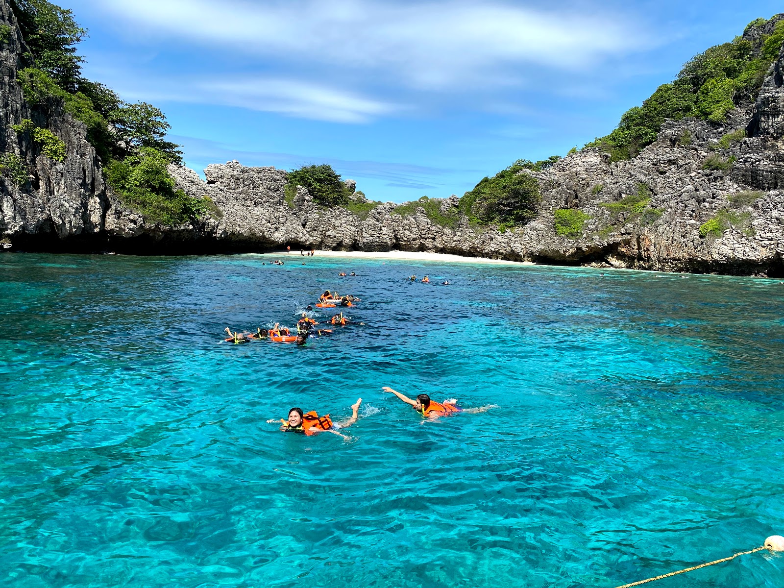 Photo de Koh Haa Beach I situé dans une zone naturelle