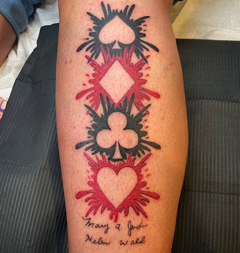 Explore anime couple tattoo ideas, creative tattoo ideas in Scottsdale, available at Club Tattoo