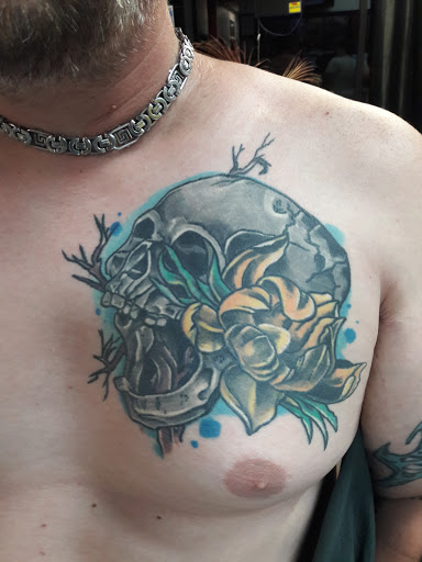Explore tattoo face ideas, creative tattoo ideas in Fort Worth, available at Fort Worth Tattoo Shop