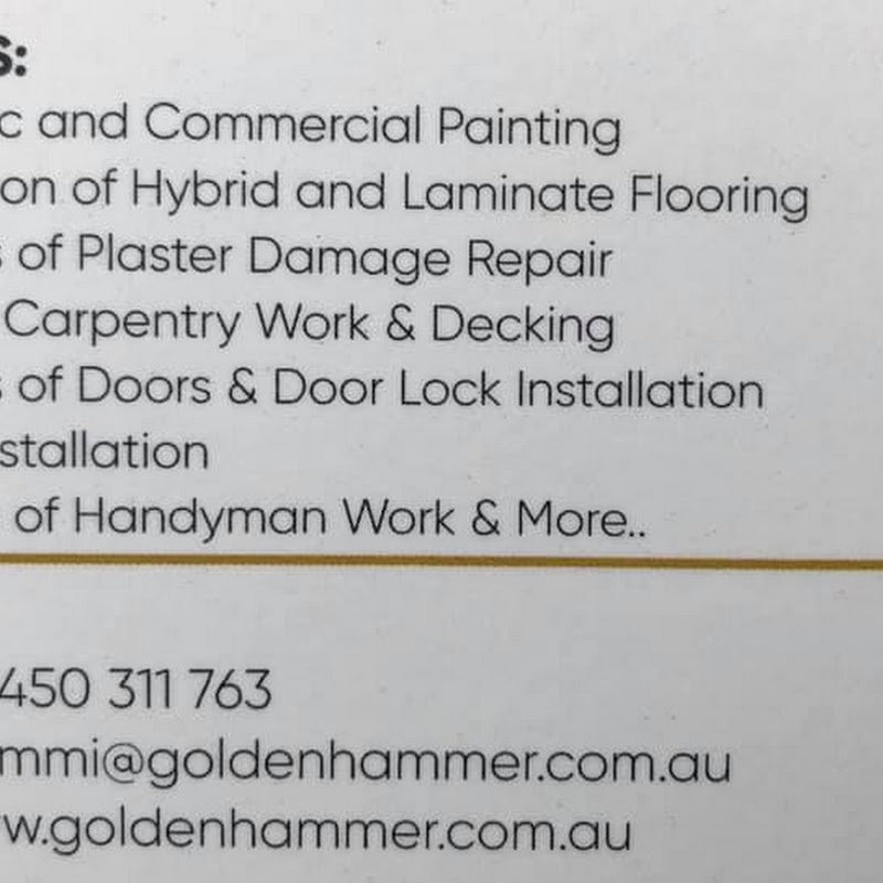 Golden Hammer Home Maintenance