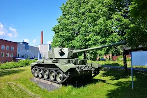 Army Academy tanks, memorial image