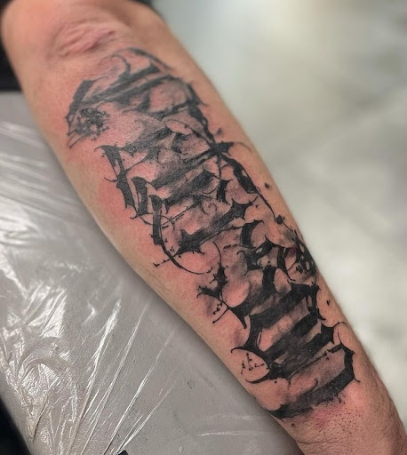 Explore letter k tattoo ideas, creative tattoo ideas in Phoenix, available at Grand Avenue Tattoo & Piercings