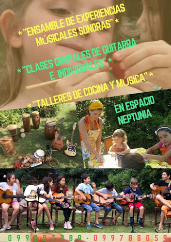 Espacio Neptunia "Guitarra, percusión, talleres, gastronomía musical y otros"