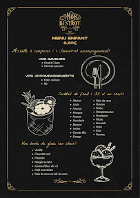 Restaurant MON BISTROT - GARGES à Garges-lès-Gonesse (la carte)