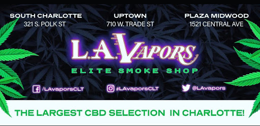 Tobacco Shop «LA Vapors Elite Smoke Shop», reviews and photos, 321 S Polk St #2e, Pineville, NC 28134, USA