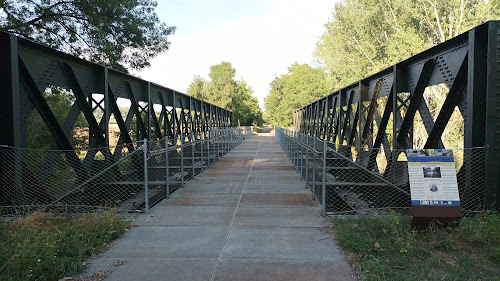 Pont métallique de Vernou à Vouvray