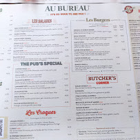 Restaurant Au Bureau Saint Louis à Saint-Louis (la carte)