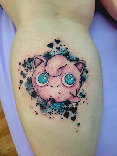 Explore leg tattoo ideas male, creative tattoo ideas in Benton, available at Spectrum Tattoo