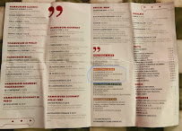 Menu / carte de Cucchi Burgers - Centocelle à Rome