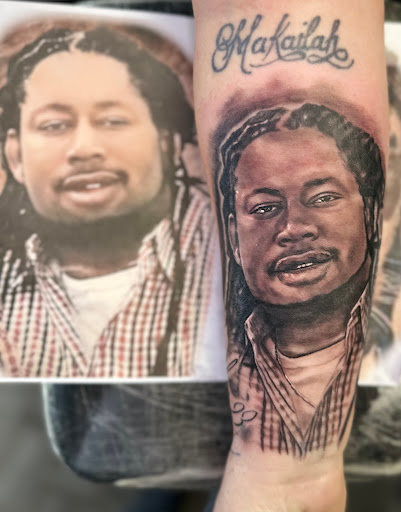 Explore tattoo ideas for first born, creative tattoo ideas in Abilene, available at Lino Ink Tattoo Studio