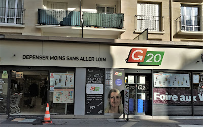 Supermarché G20 à Paris