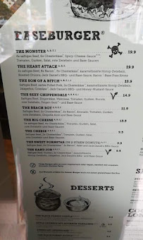 BASEBURGER Iserlohn à Iserlohn carte