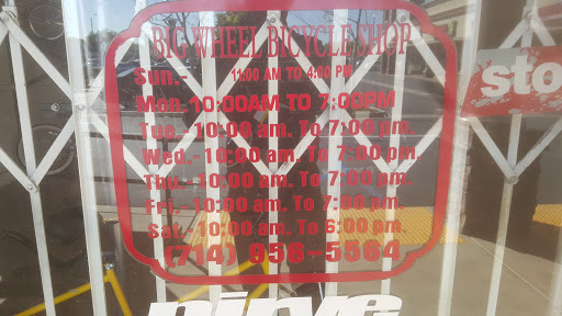 Bicycle Store «Big Wheel Bicycles», reviews and photos, 919 Euclid St, Anaheim, CA 92802, USA