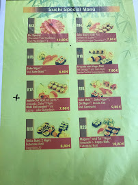 Asia Drachen Phönix Erfurt à Erfurt menu