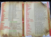 Menu / carte de Pizzeria Made in Italy à Bologna