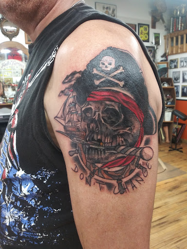 Explore flower name tattoo ideas, creative tattoo ideas in Galesburg, available at Hawks Tattoos