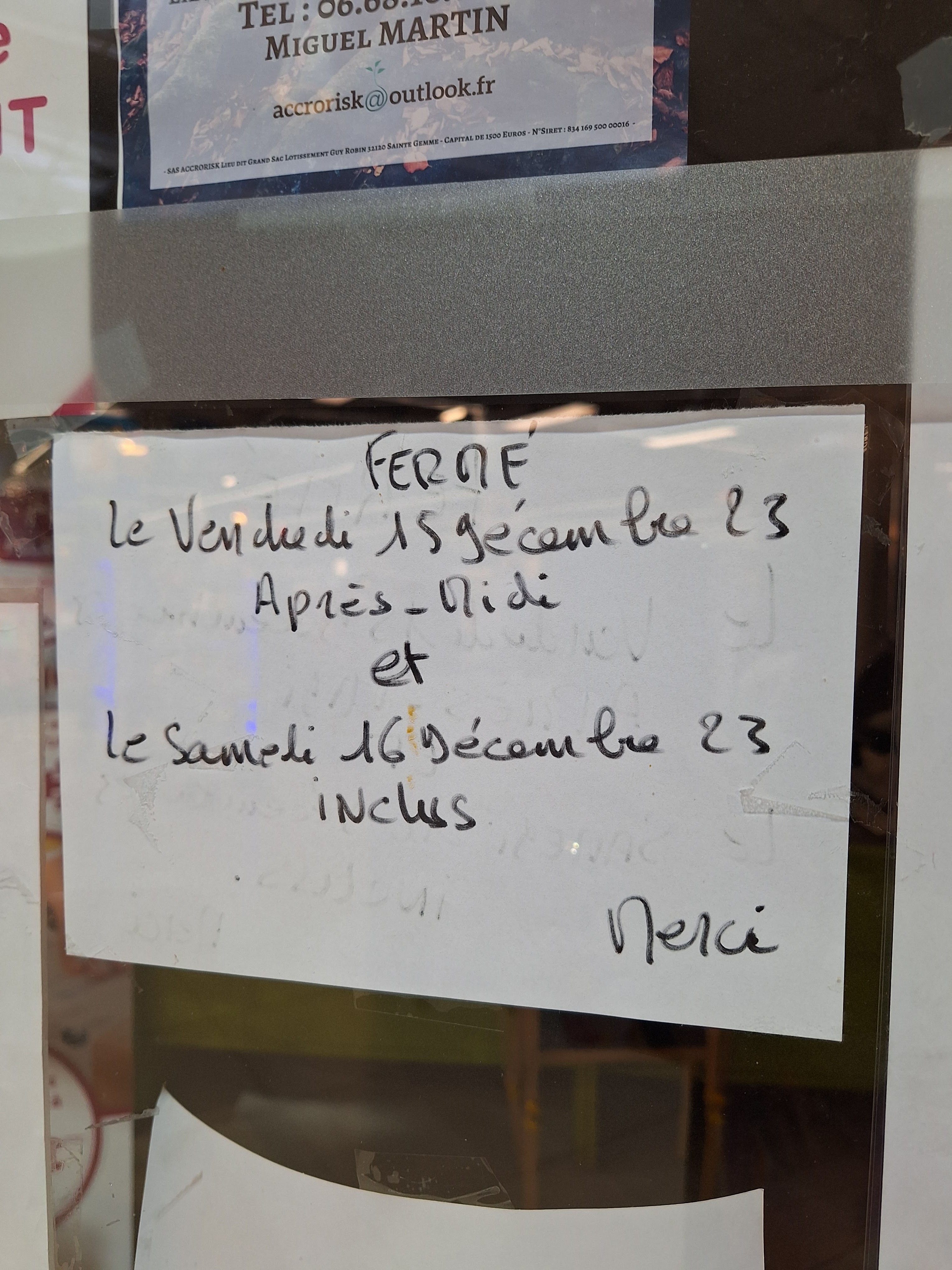 Photo n° 1 de l'avis de UneFille.t fait le 15/12/2023 à 15:47