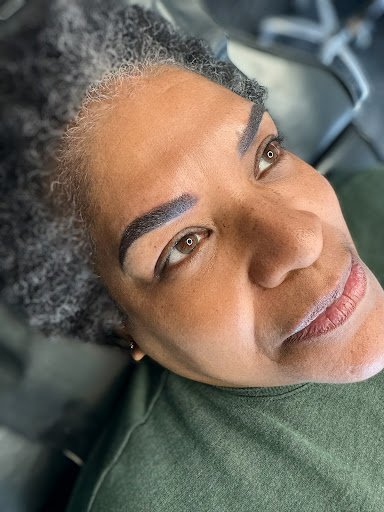 Explore hand print tattoo ideas, creative tattoo ideas in Peoria Heights, available at BeautiFULL Brows By Jen Microblading - Permanent Makeup Wild Honey Beauty Studio