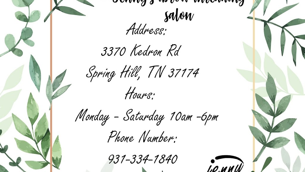 Jenny's Ibrow Threading Salon 37174