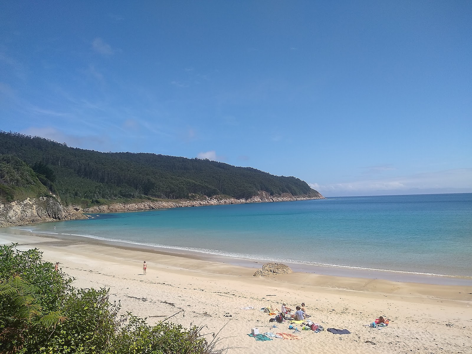 Zdjęcie Praia de Vilela z przestronna zatoka