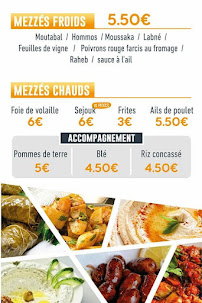 Restaurant libanais RANNOUCH CITY - SNACK LIBANAIS 🇱🇧 à Paris (le menu)