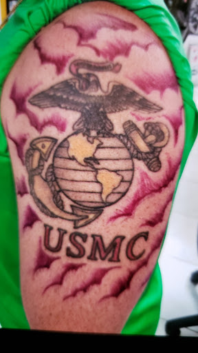 Explore predator tattoo ideas, creative tattoo ideas in Honolulu, available at Sacred Art Tattoo Waikiki