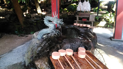 青島神社 手水舎
